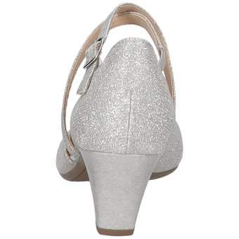 Gabor Spangenpumps in silber