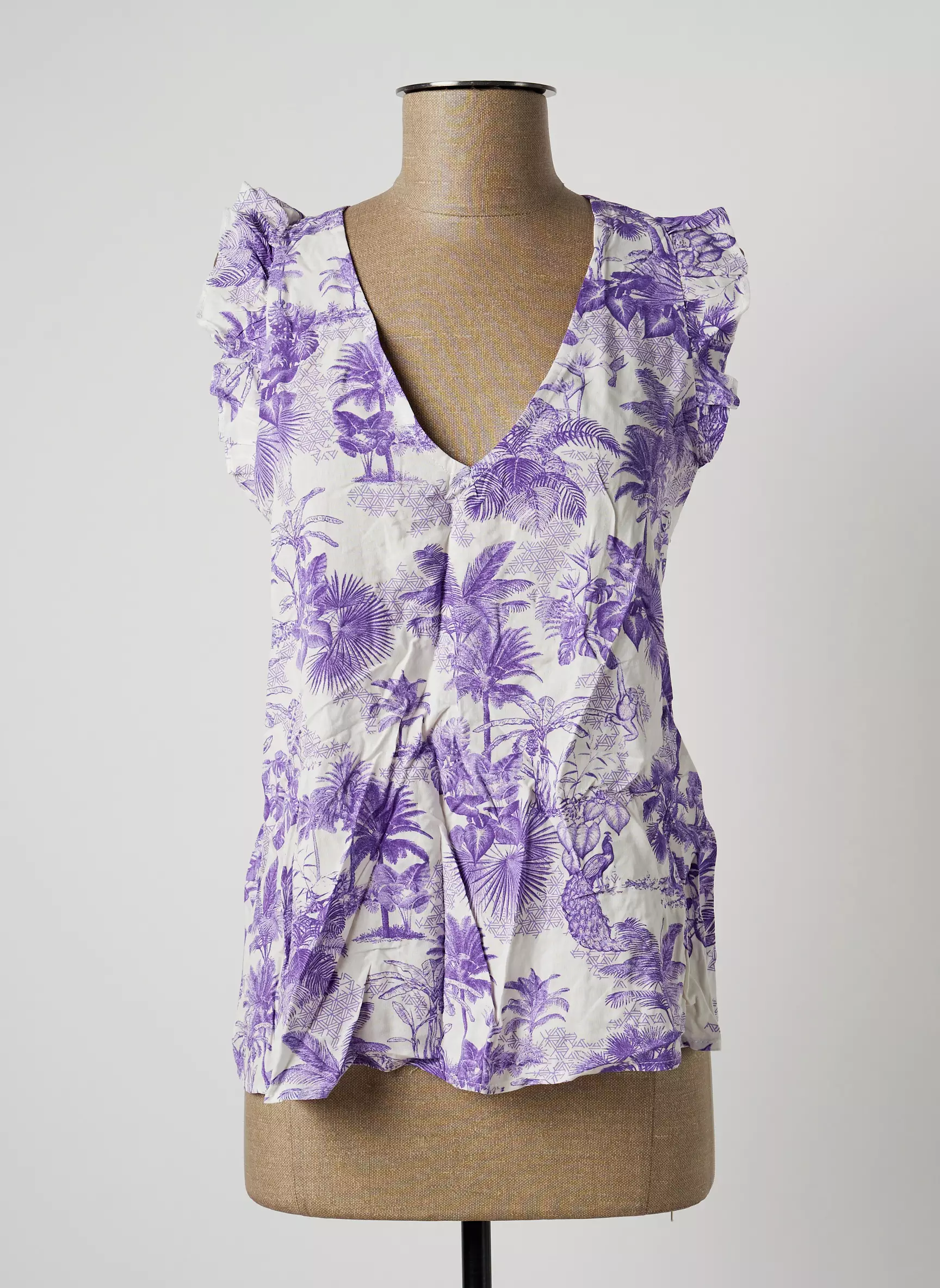 Vie Ta Vie Debardeurs Femme couleur violet