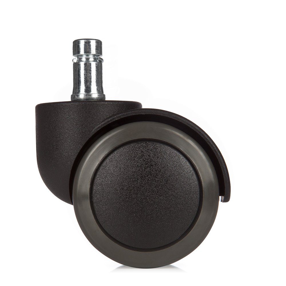 hjh OFFICE Stuhlrolle Stuhlrollen 5x ROLO No-Noise 11mm/50mm, (5er Pack)