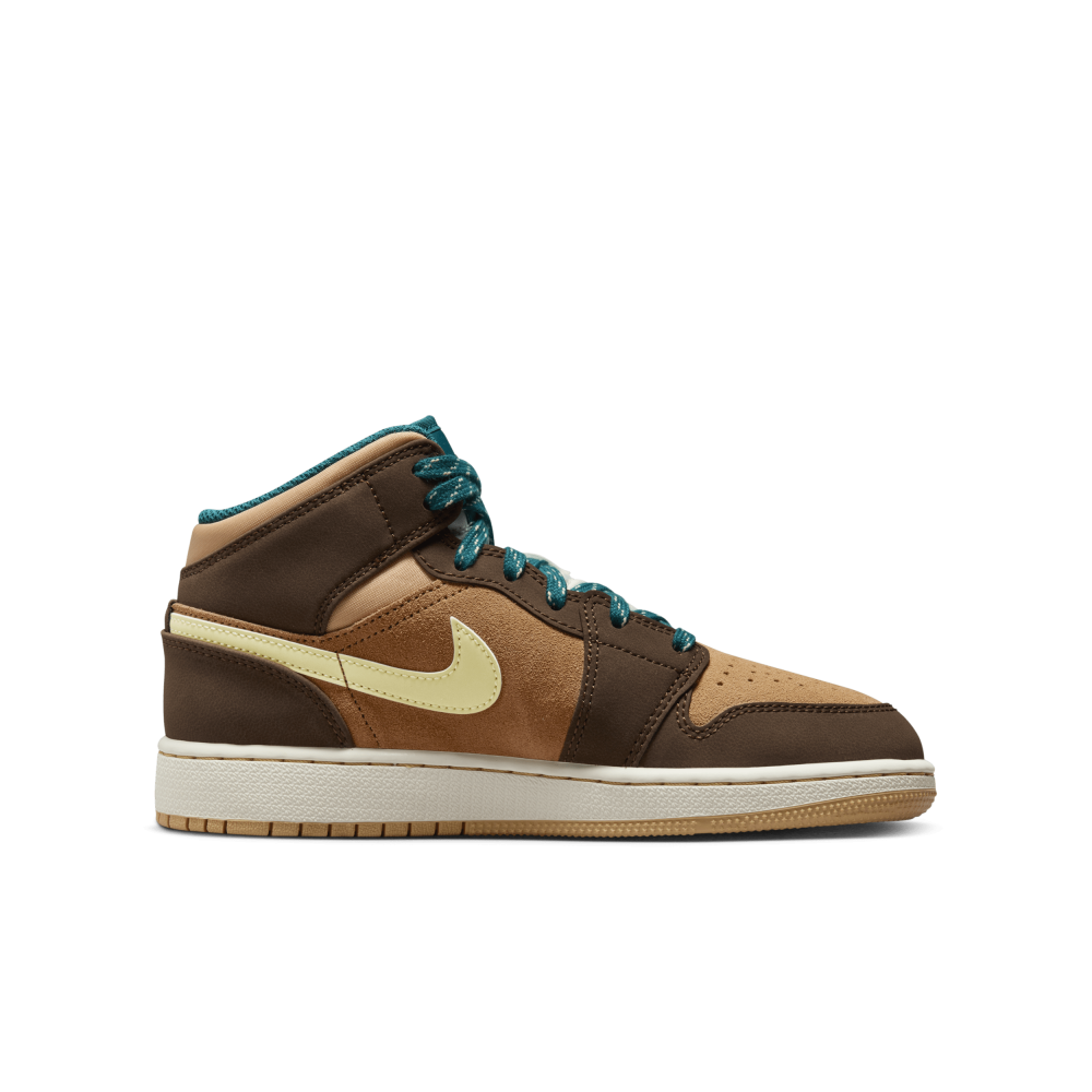 NIKE JORDAN 1 Mid SE GS DZ6335-200 / braun