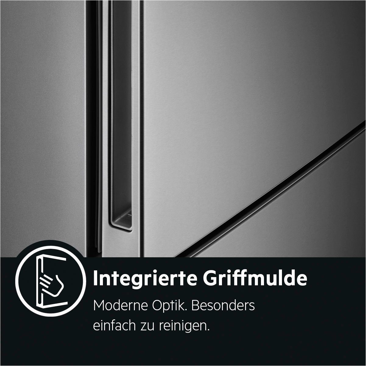 AEG Kühl-/Gefrierkombination RCB736D5MX, 201 cm hoch, 59,5 cm breit