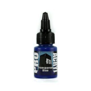 Pro Acryl Transparent Blue (22ml)
