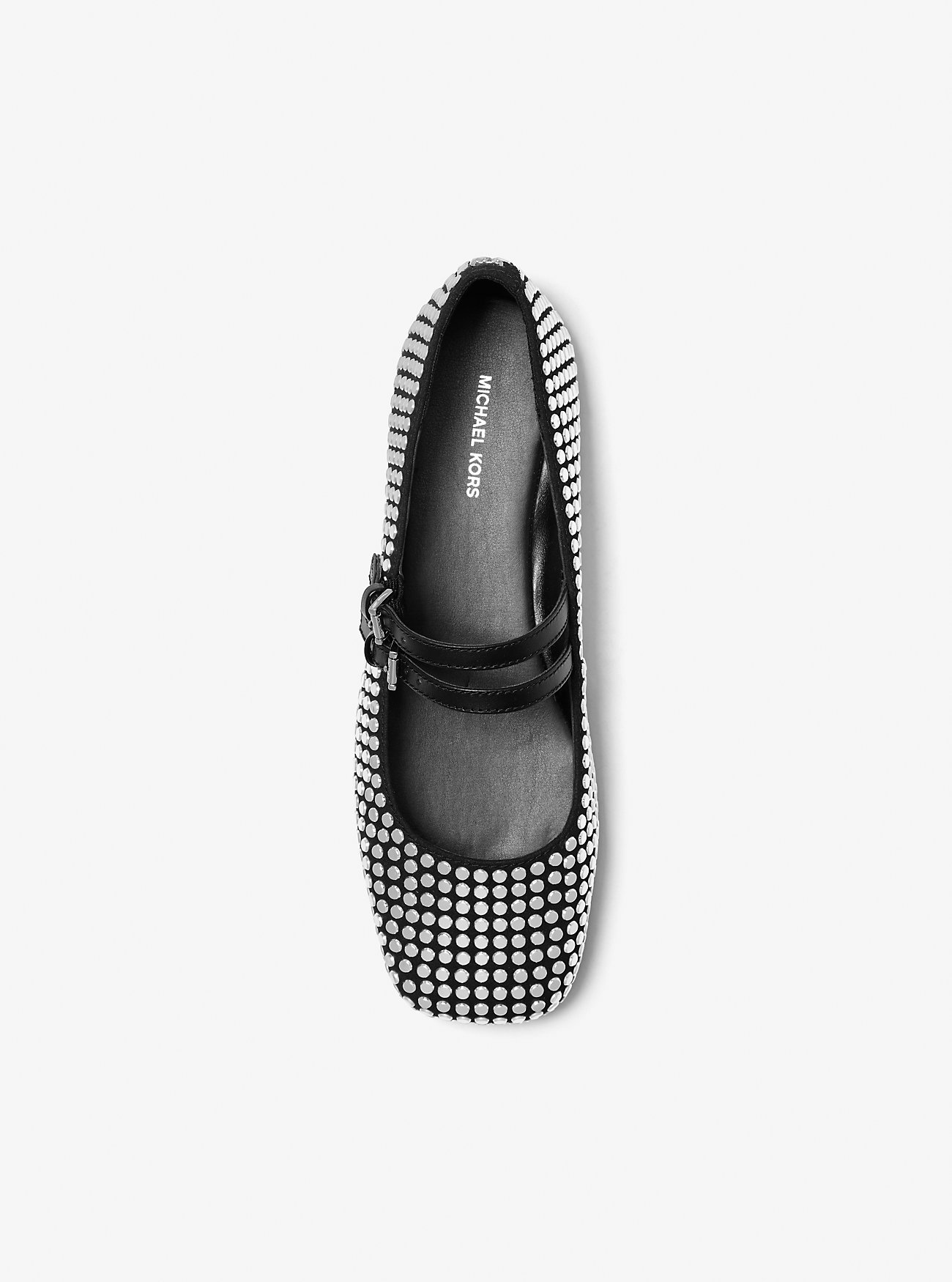 Matilda Studded Mary Jane - BLACK