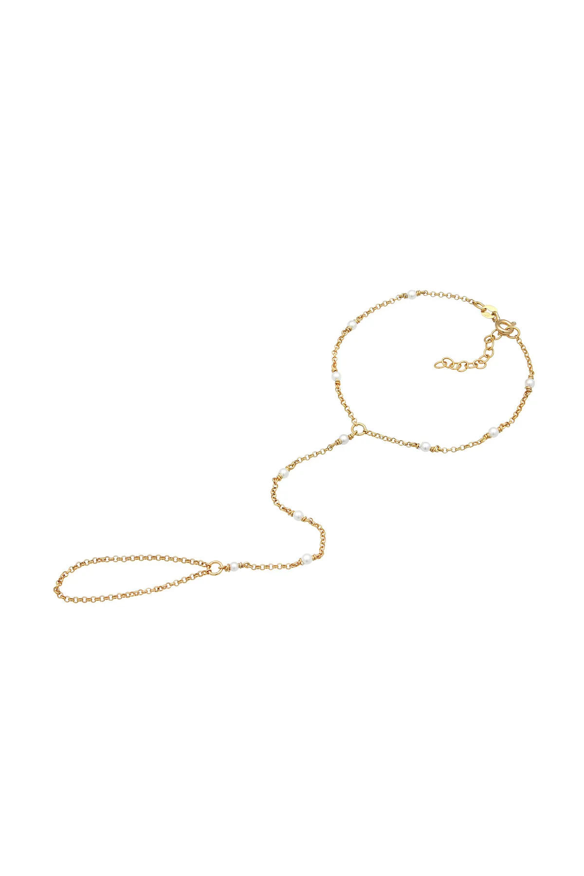 ELLI  Armband Handkette Handkette Muschelkernperlen