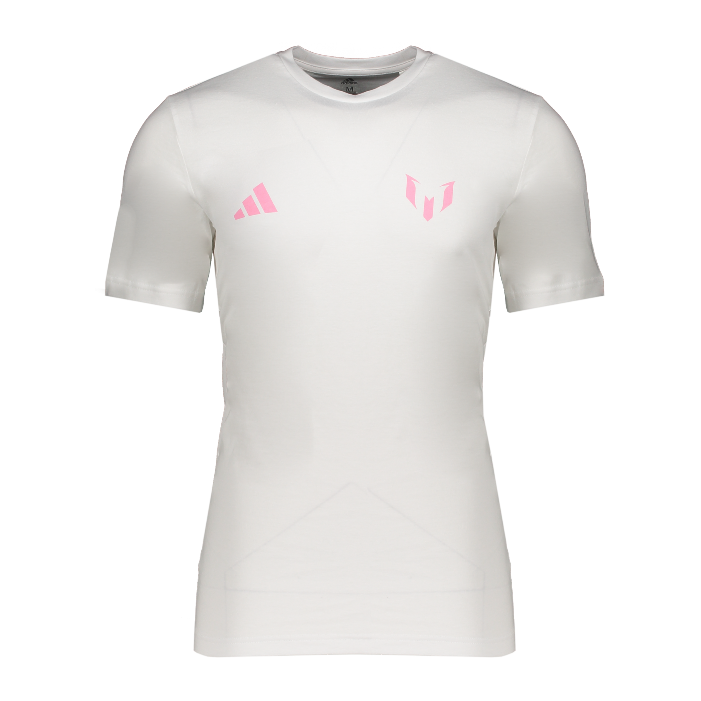 adidas Messi Graphic T-Shirt Weiss