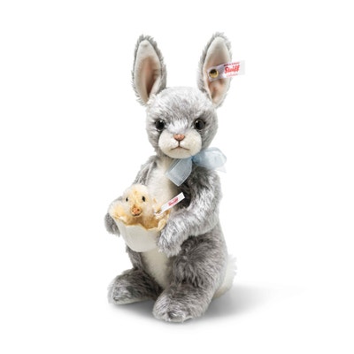 Billy Hase, 22 cm, hellgrau