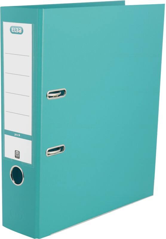 ELBA Smart Pro  Ordner DIN A4 80 mm Türkis 2 Ringe PP (Polypropylen)