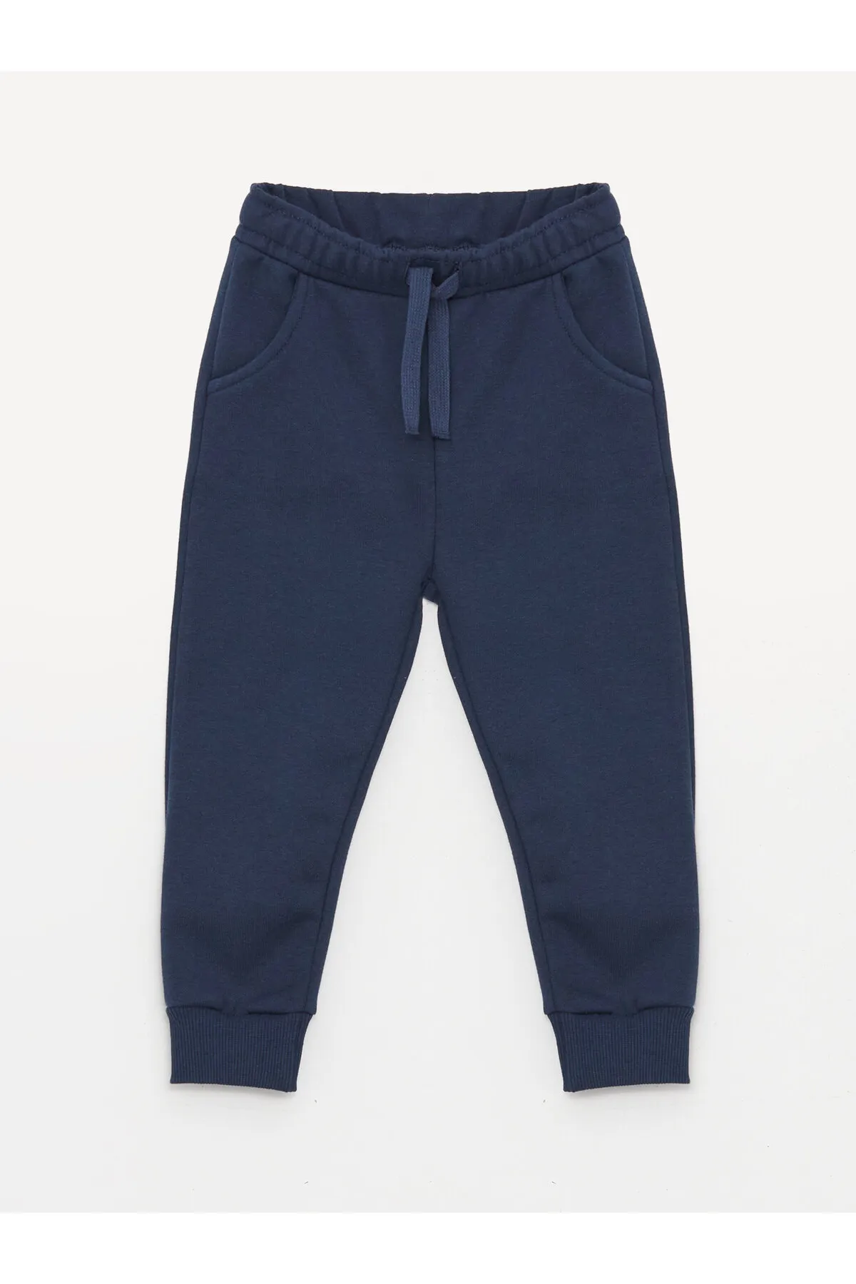 LC Waikiki  Langes, bedrucktes Baby-Sweatshirt und Hose mit Rundhalsausschnitt, 2-teiliges Set
