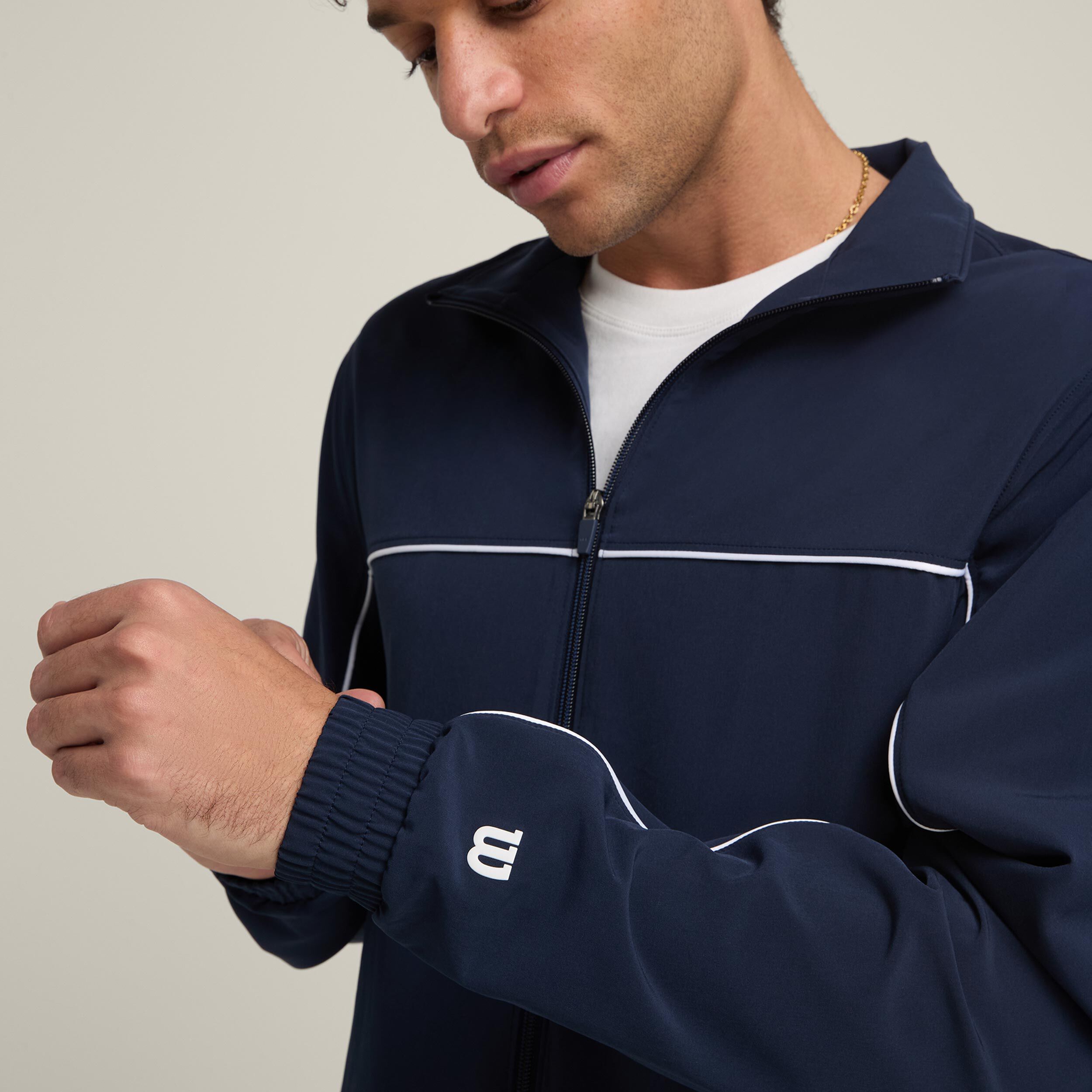 Team Woven Trainingsjacke Herren - Dunkelblau