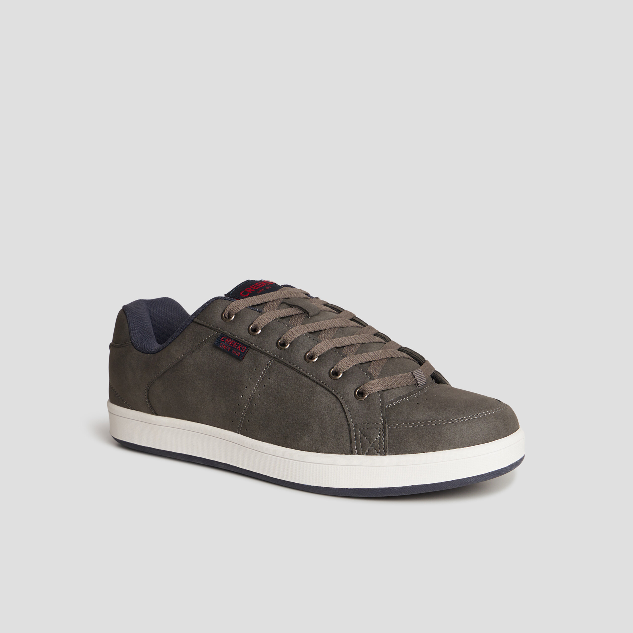 Tennis à lacets Creeks gris homme | La Halle