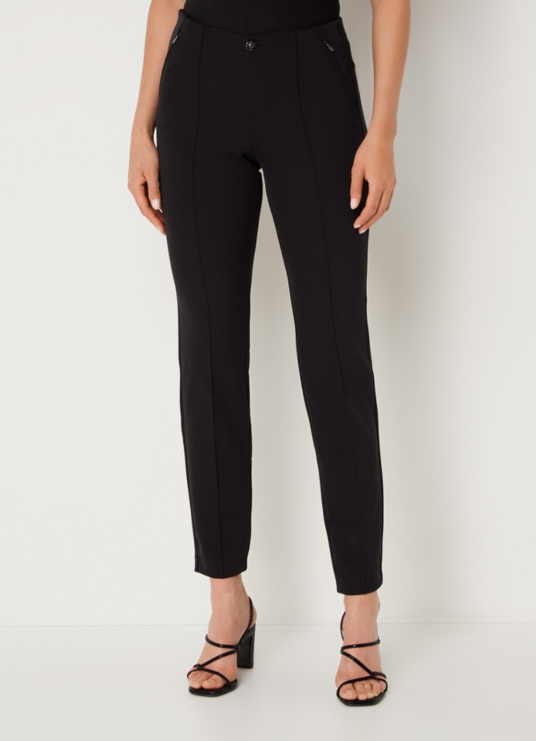 MAC Jeans Anna high-waist slim fit trousers with side pockets