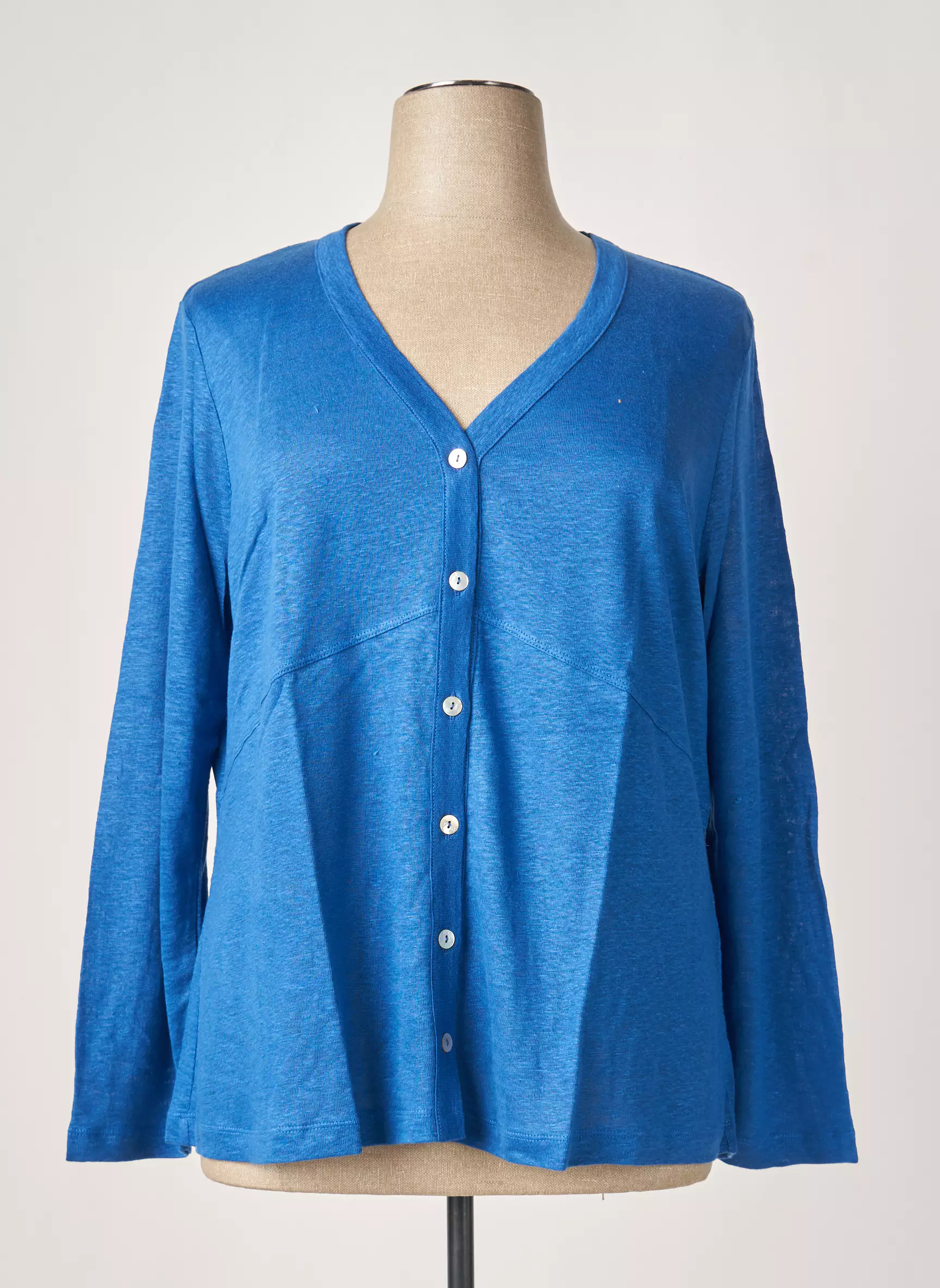 Maloka Cardigans Femme couleur bleu