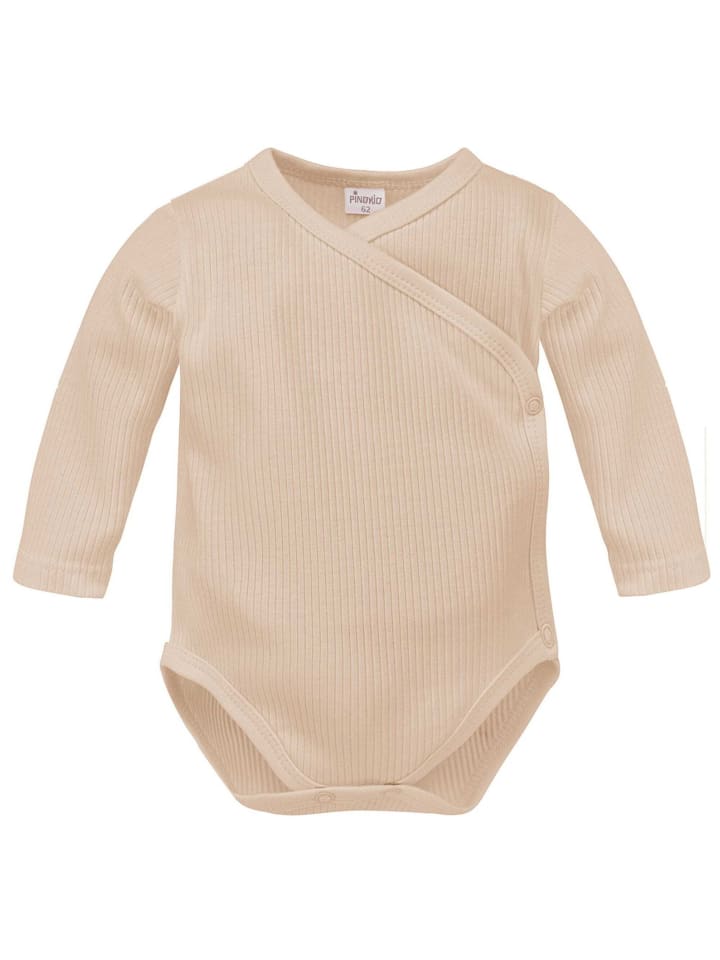 Pinokio Wickelbody Lovely Day in beige gerippt günstig kaufen 56