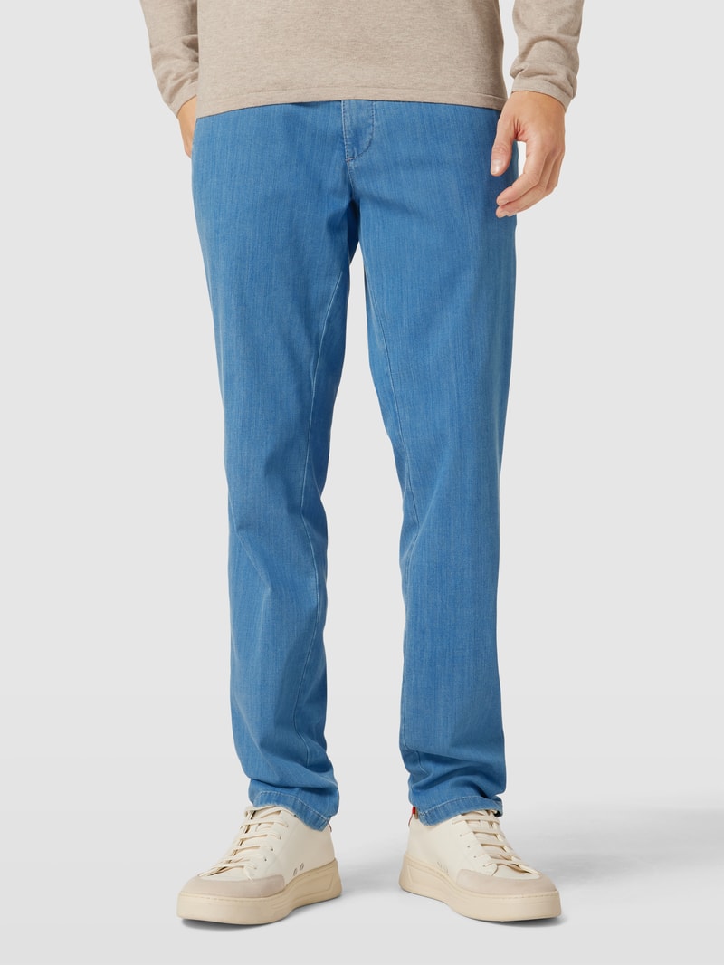 Jeans im 5-Pocket-Design Modell 'John' in hellblau