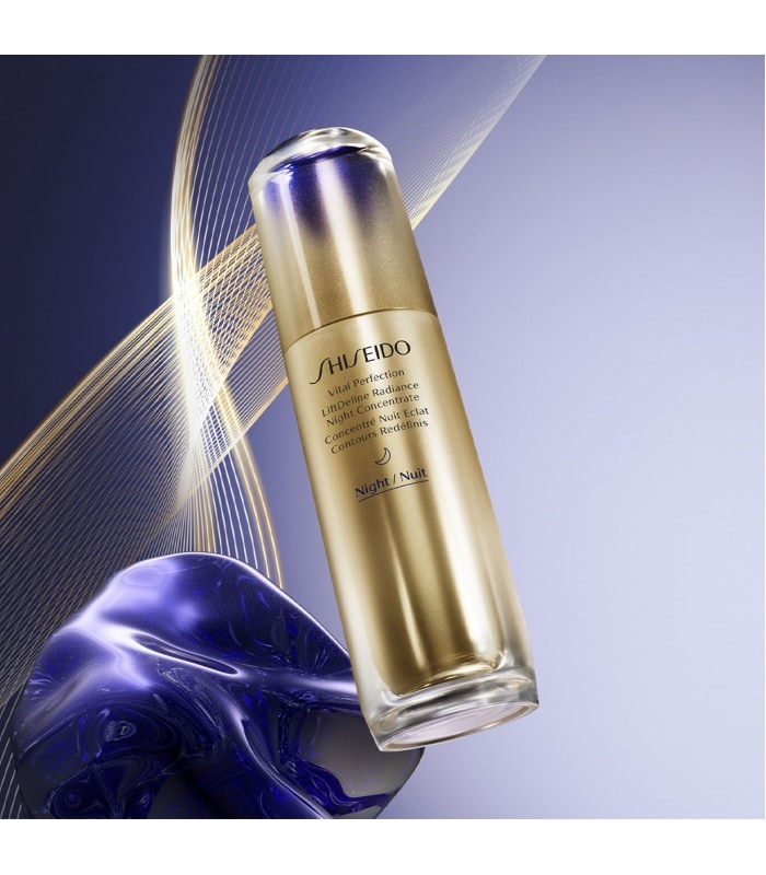 Shiseido-VITAL PERFECTION-Concentré Nuit Éclat Contours Redéfinis