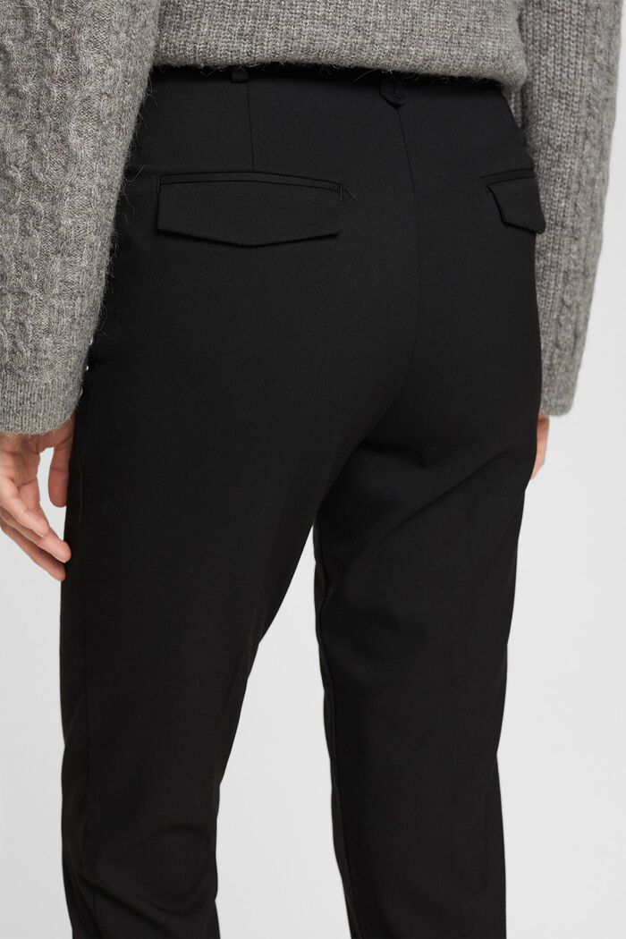 Mid-Rise-Hose mit ausgestelltem Bein