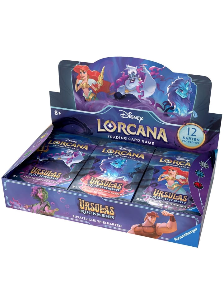 Ravensburger Disney Lorcana Ursulas Rückkehr Display mit 24 Booster in Mehrfarbig ab 8 Jahre günstig kaufen onesize