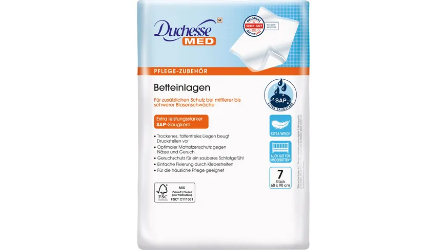 Duchesse MED Betteinlagen