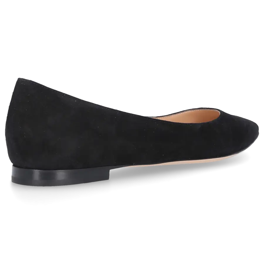 Gianvito Rossi - Ballerinas G20879 Veloursleder - schwarz