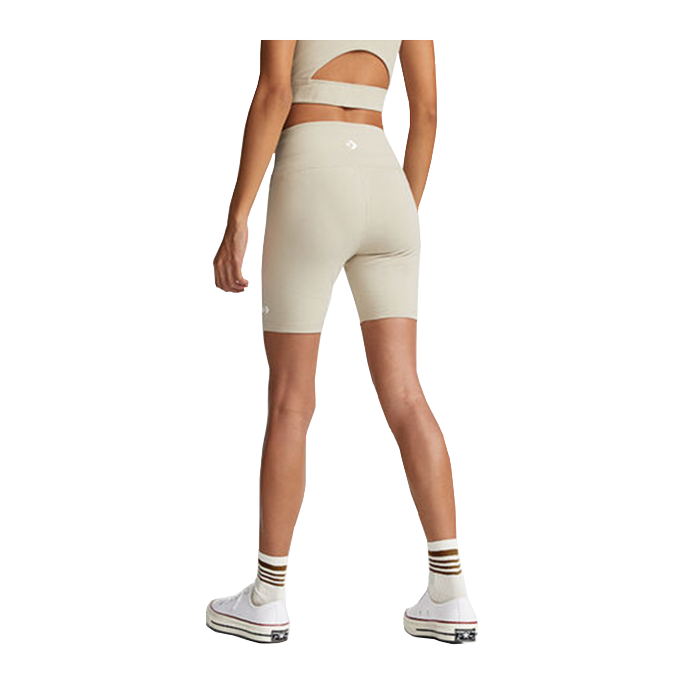 Converse Wordmark Bike Short Damen Rosa F247