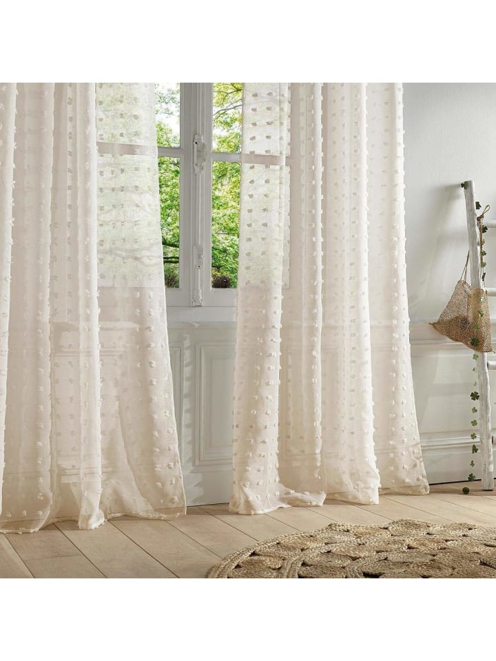 Atmosphera Créateur d'intérieur Gardine in beige günstig kaufen onesize