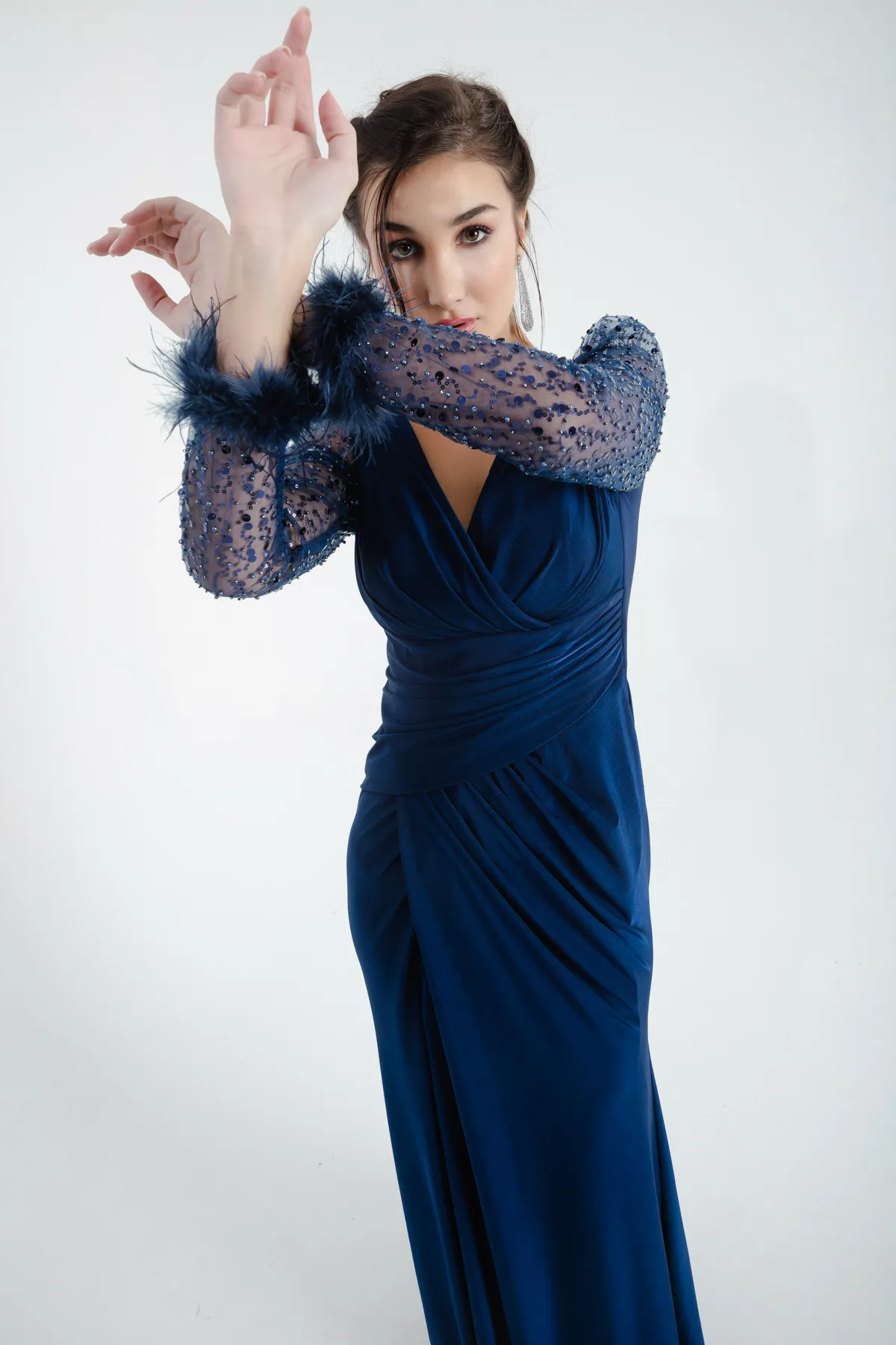 Lafaba  Abendkleid & Abschlusskleid - Dunkelblau - Meerjungfrau-Linie