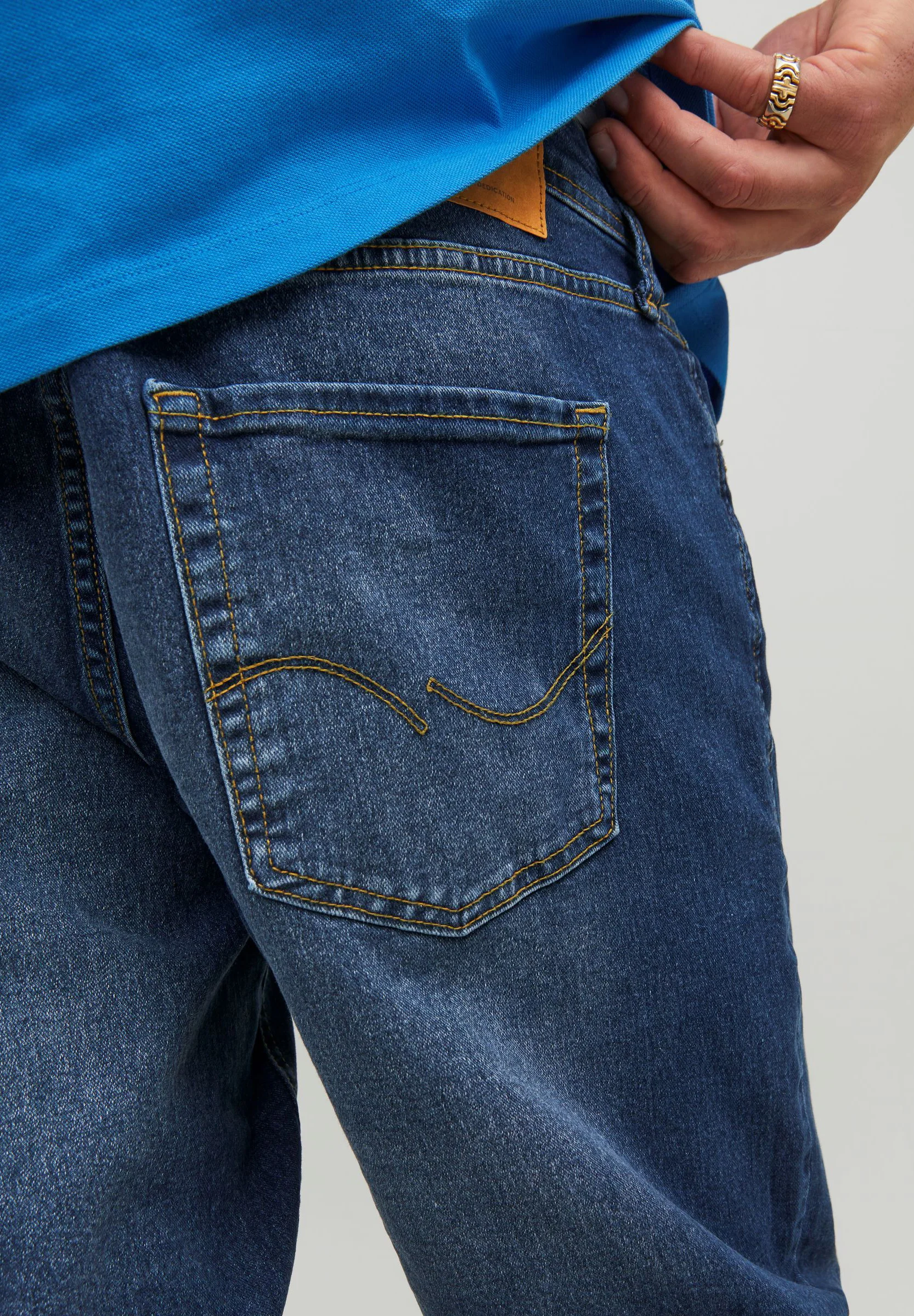 Jack & Jones JJIGLENN JJORIGINAL - Vaqueros ajustados