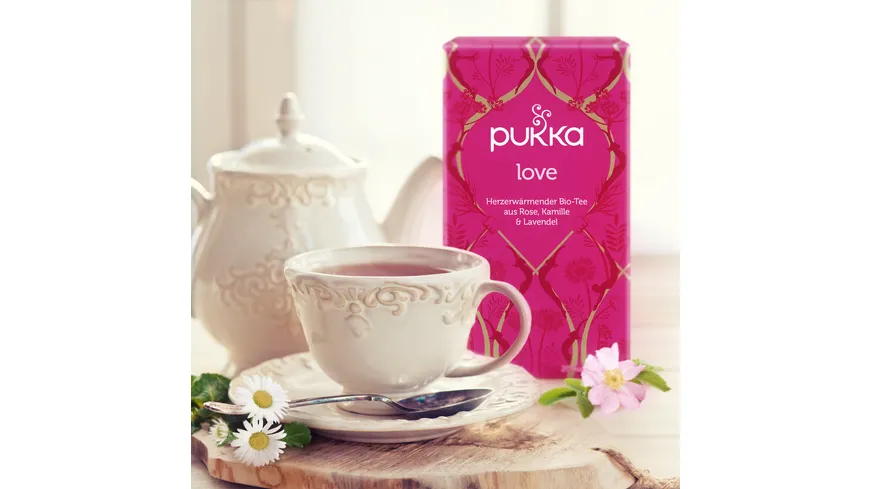 Pukka BIO Tee Love 20 Beutel 24g Packung 24 g