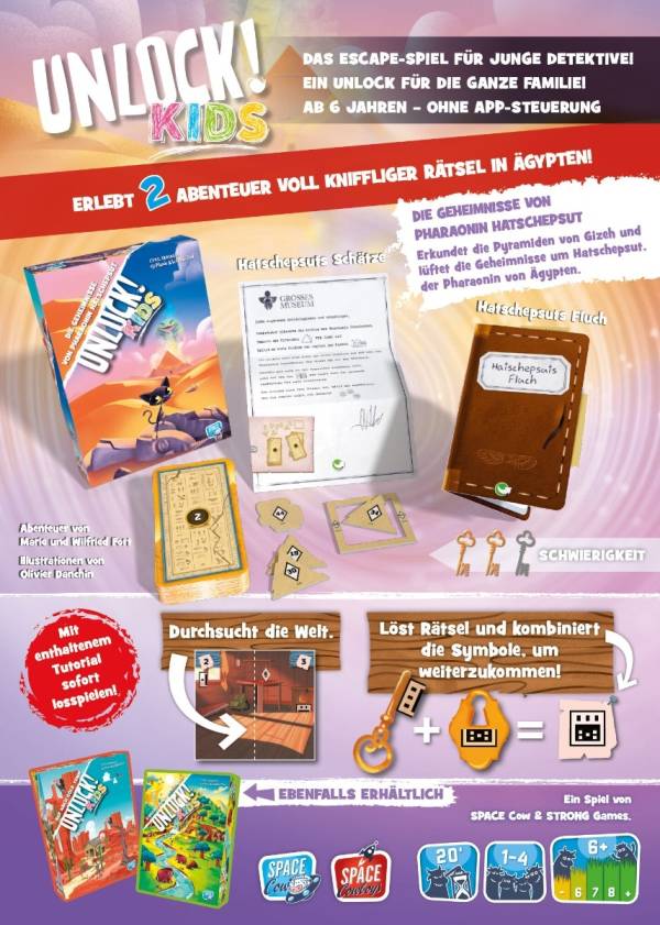 Unlock! Kids: Die Geheimnisse von Pharaonin Hatschepsut