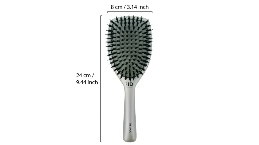 PARSA Beauty ID Paddle Anti-Frizz silber