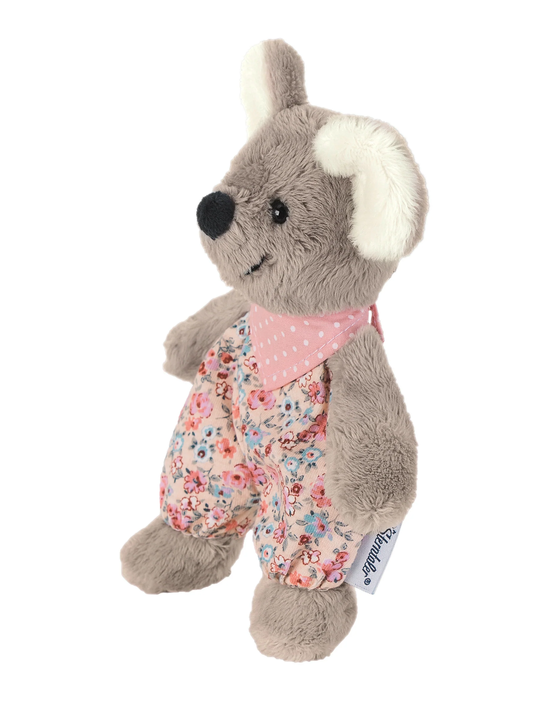 Mini-Spieltier Maus Mabel in Rosa und Grau