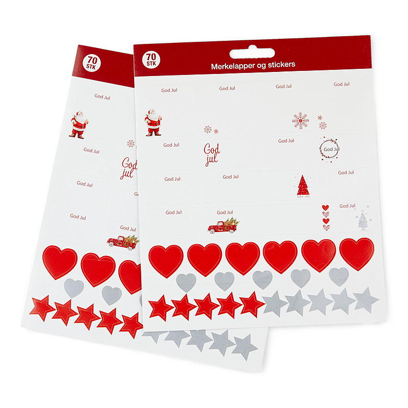 Home Merkelapp/stickers 70 stk