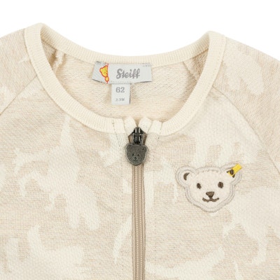 Strampler langarm, beige für Jungs