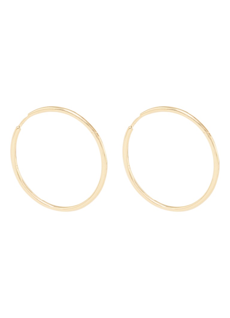 Orecchini a cerchio Missoma Classic Medium placcati in oro