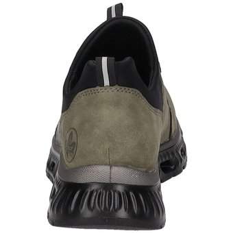 Rieker Slip On Sneaker in grün