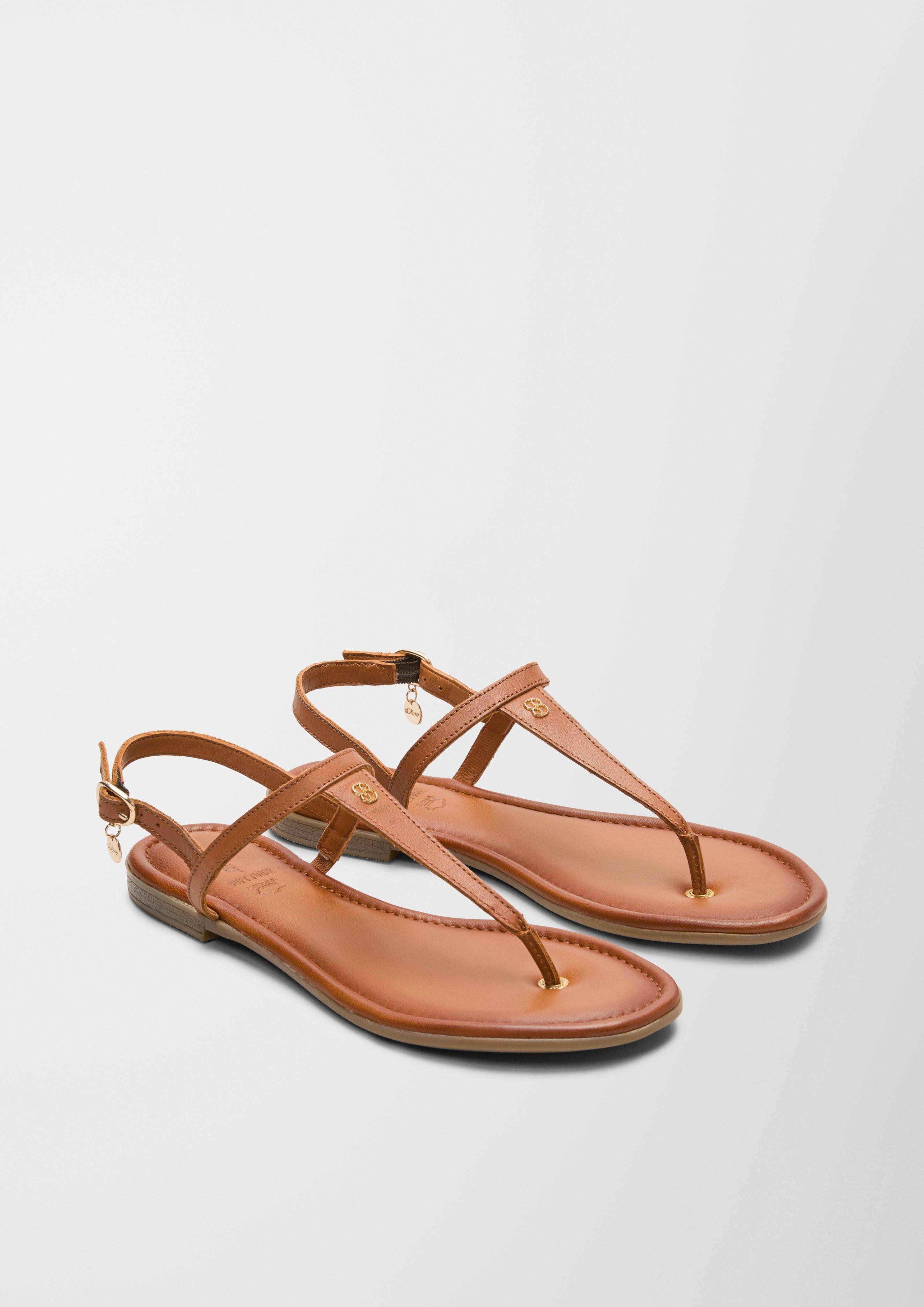 Riemchensandalen aus Echtleder  1238181-305