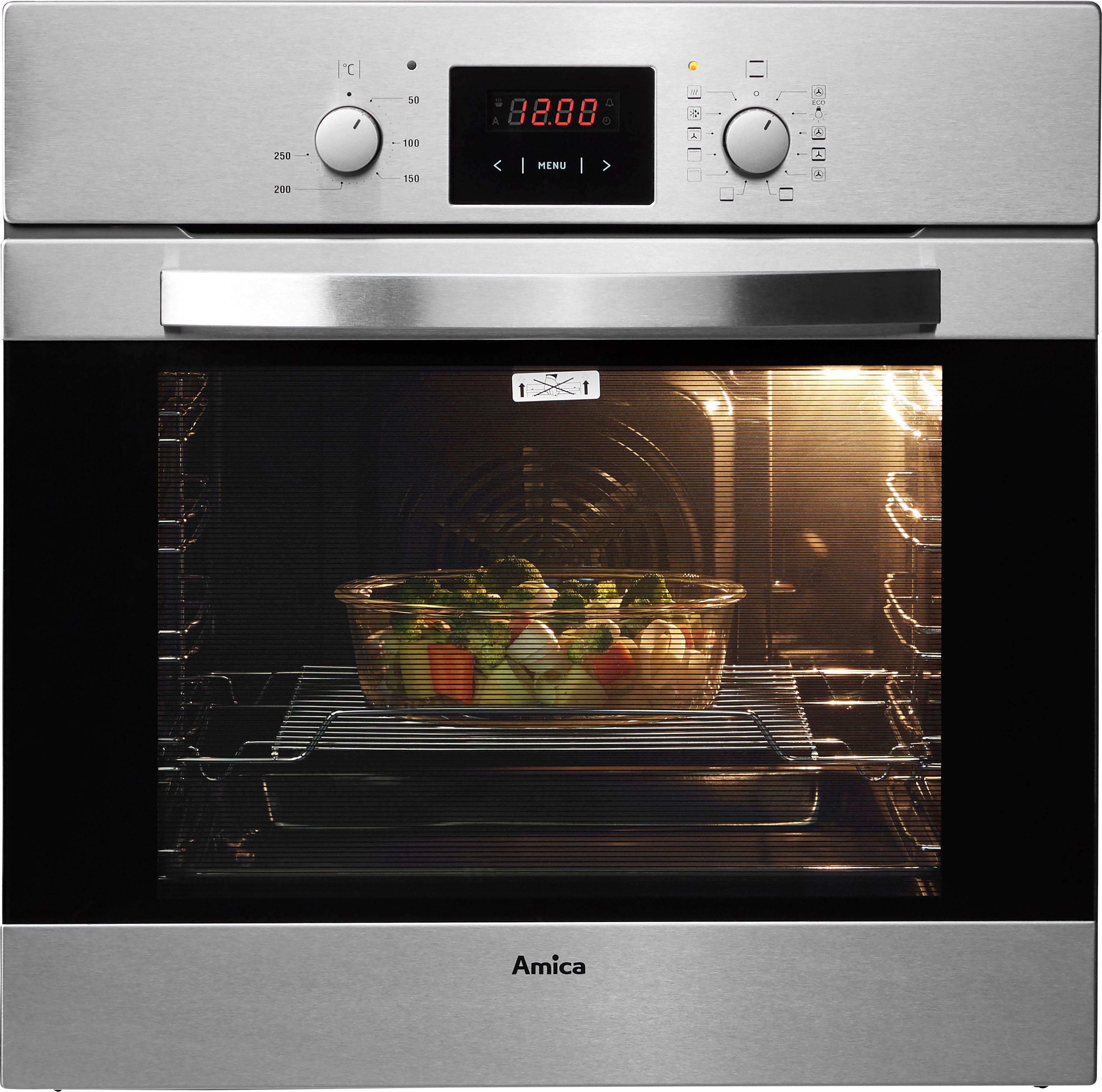 Amica Backofen EB 13564 E, Steam Clean, TouchFree