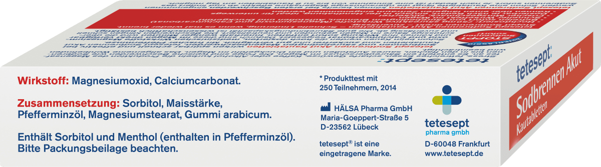 Sodbrennen Akut Kautabletten, 20 St