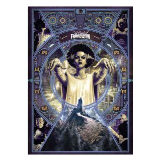 Kunstdruck Poster: Frankensteins Braut (Limited Edition)