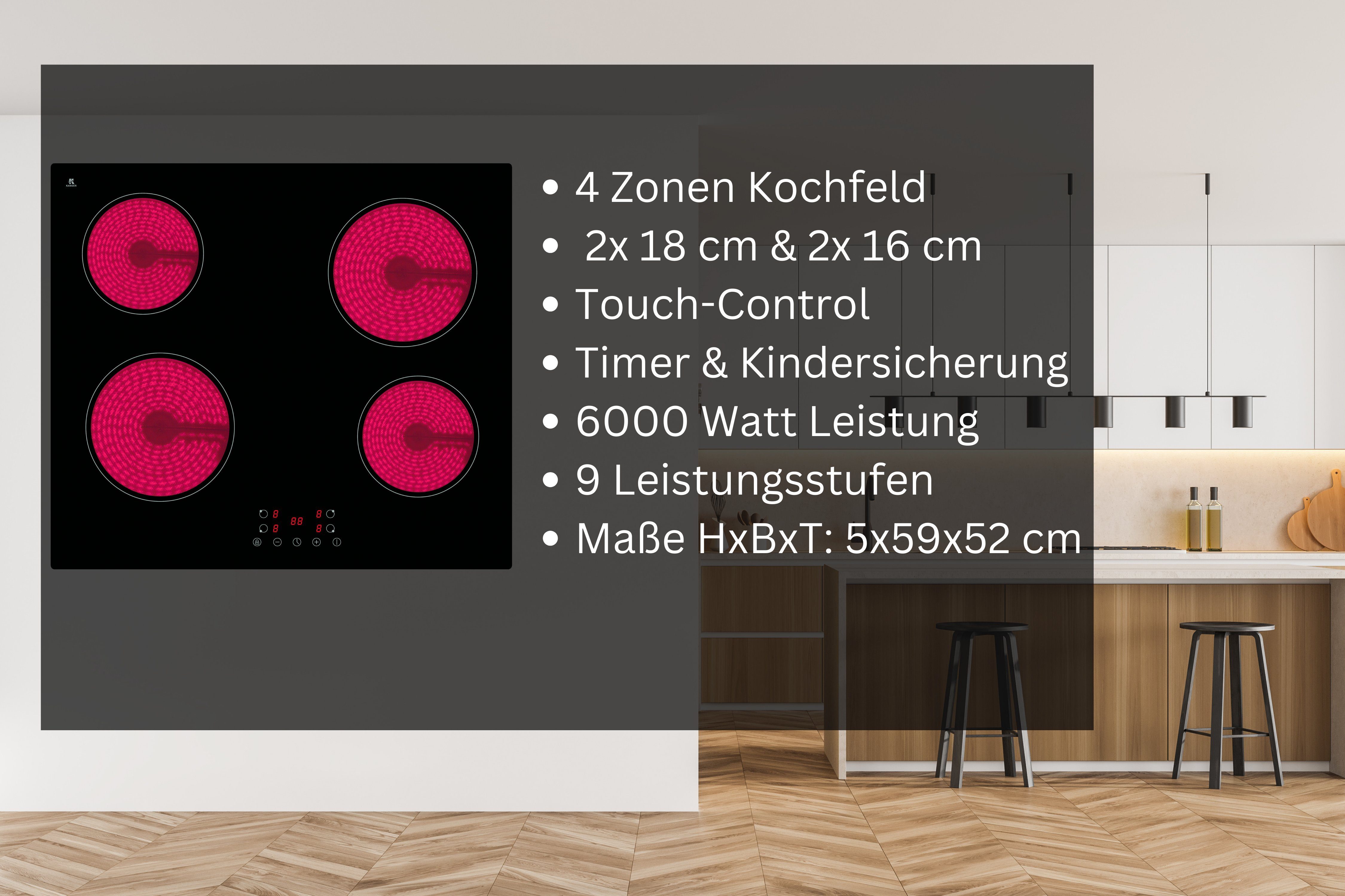 PKM Elektro-Kochfeld