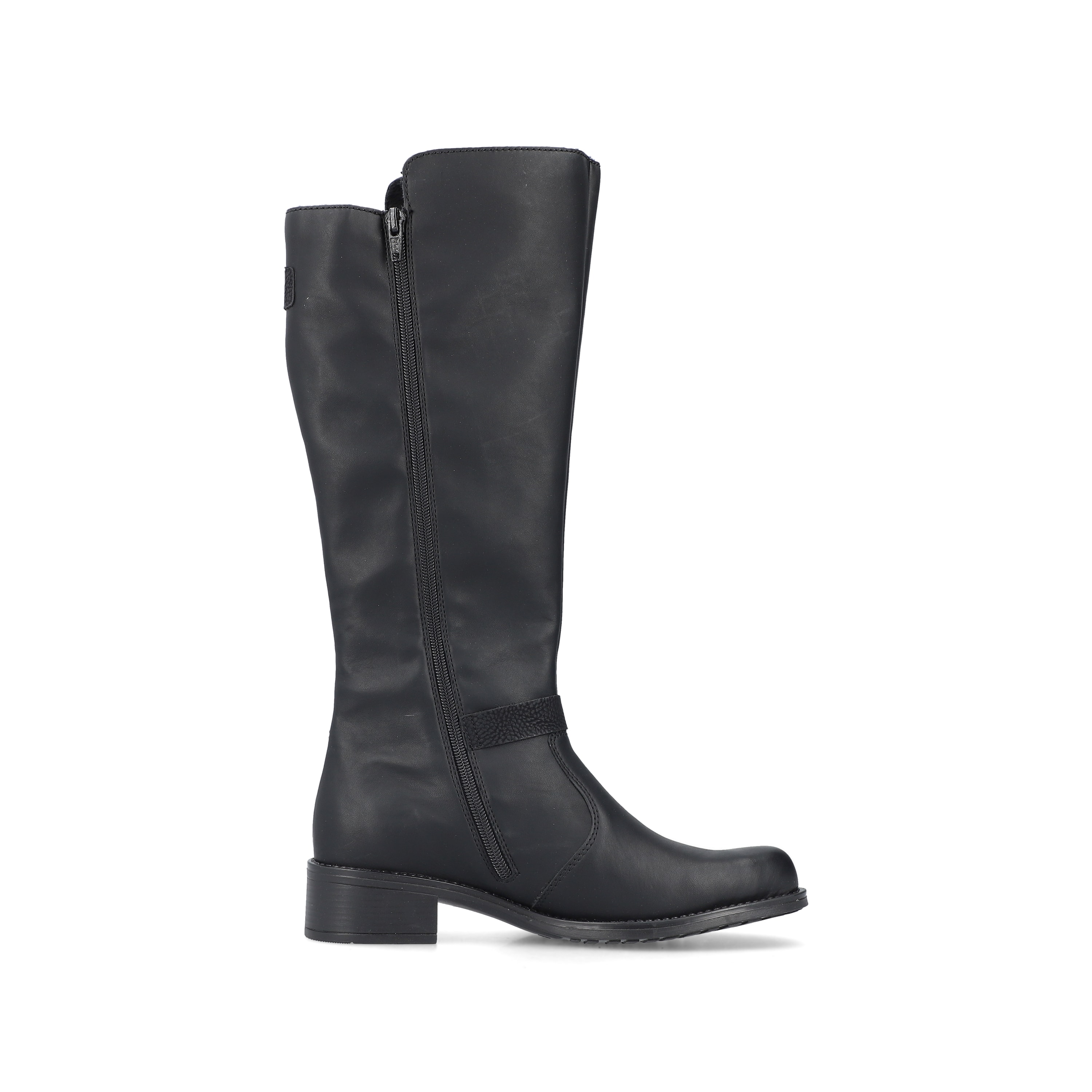Rieker Damen Hochschaftstiefel nachtschwarz