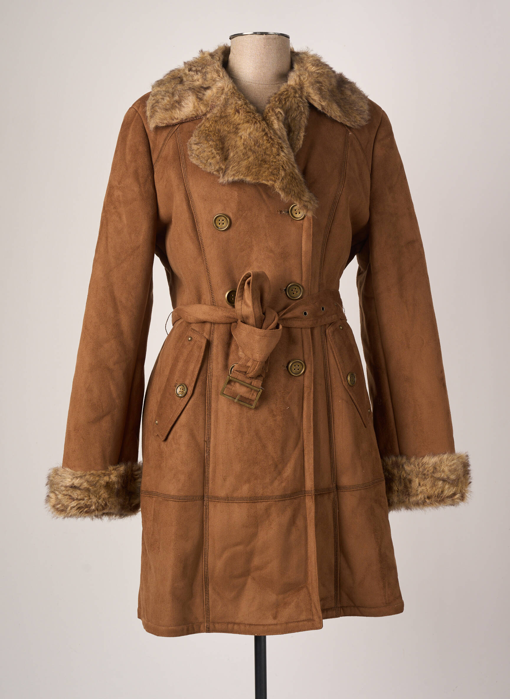 Beaumont Manteaux Longs Femme couleur marron
