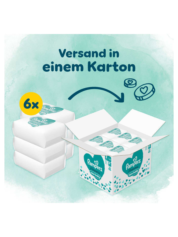 Pampers Pampers Harmonie Windeln Größe 2, 204 Windeln, 4kg-8kg günstig kaufen 2