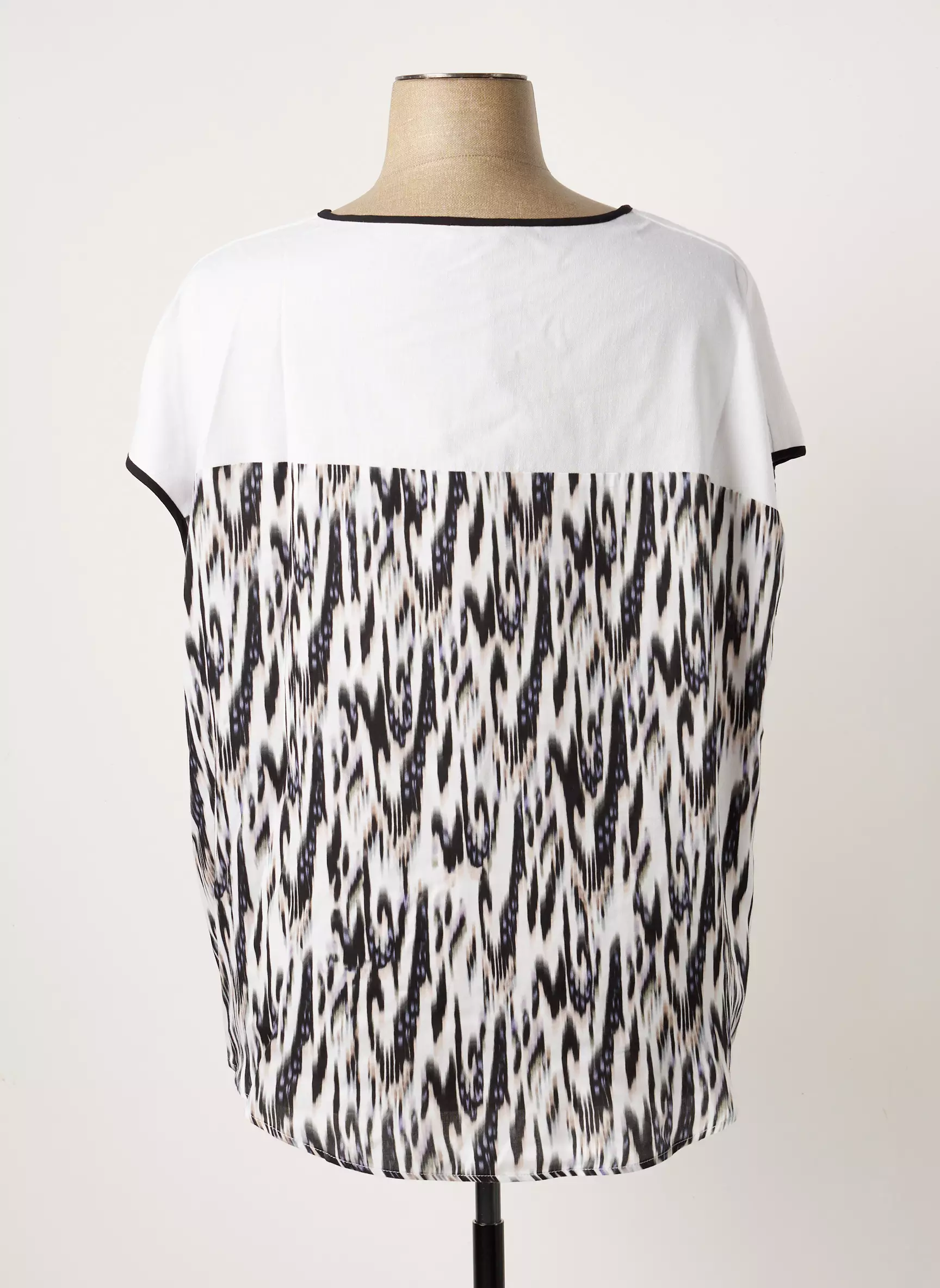 Pause Cafe Tops Femme couleur noir