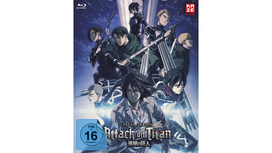 Attack on Titan - 4. Staffel - Blu-ray Vol. 1 + Sammelschuber (Limited Edition)