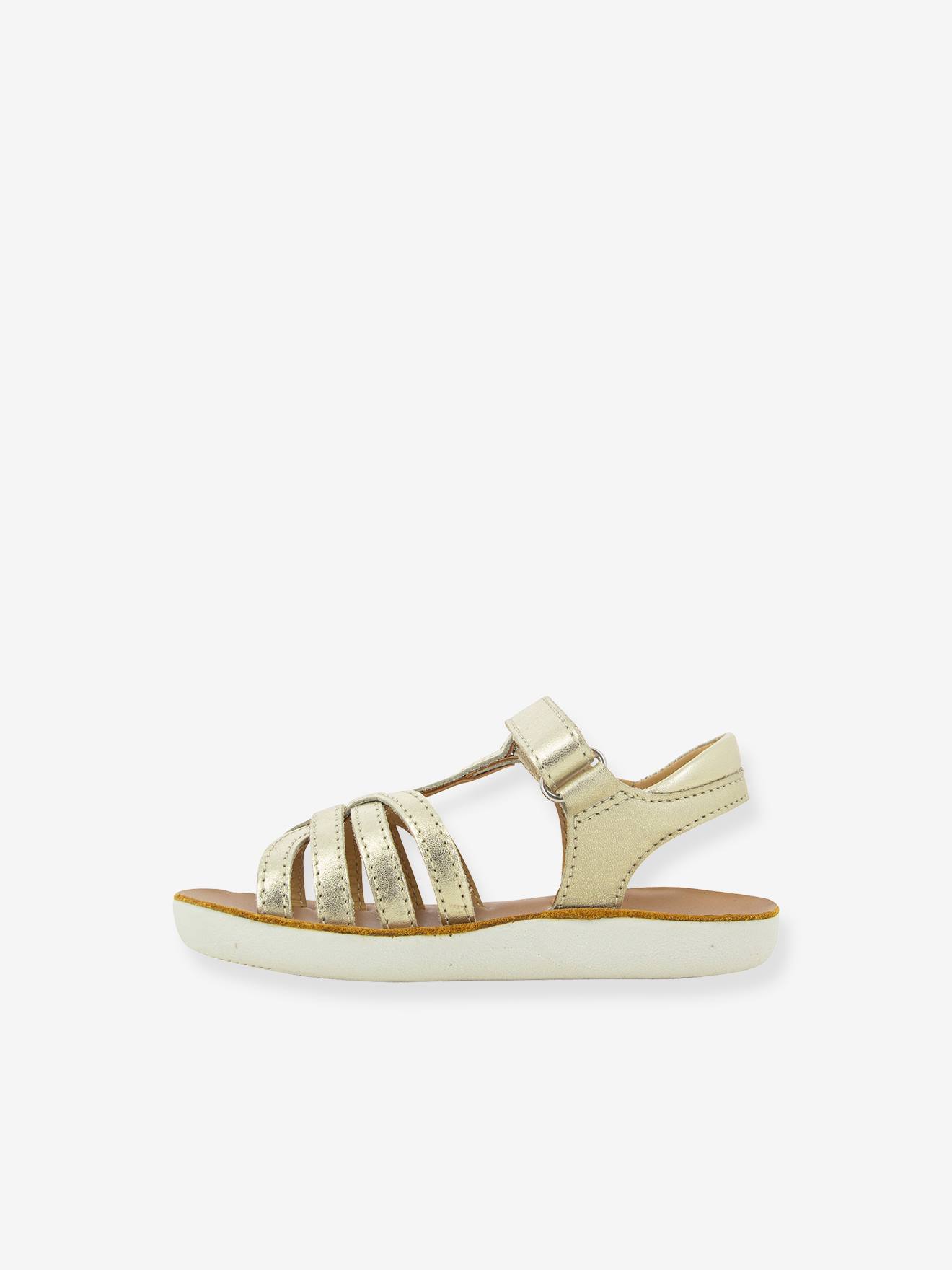 Shoo-Pom Kinder Sandalen GOA CROSS SHOO POM - wollweiß
