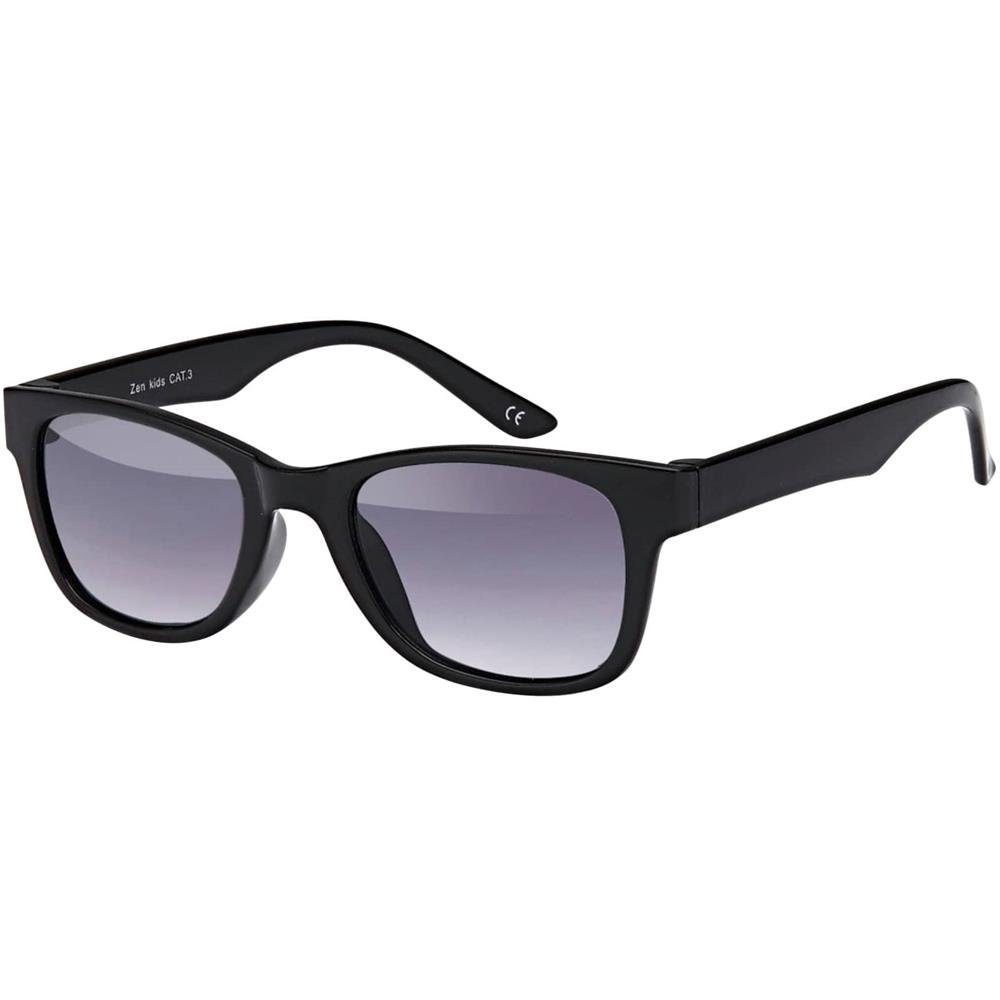 BEZLIT Eyewear Wayfarer Kinder Sonnenbrille (1-St) mit schwarzen Linsen