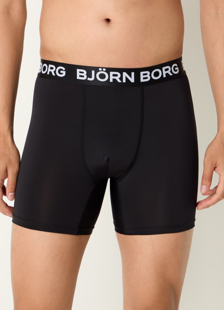 Boxer Björn Borg Performance con fascia logo, confezione da 5