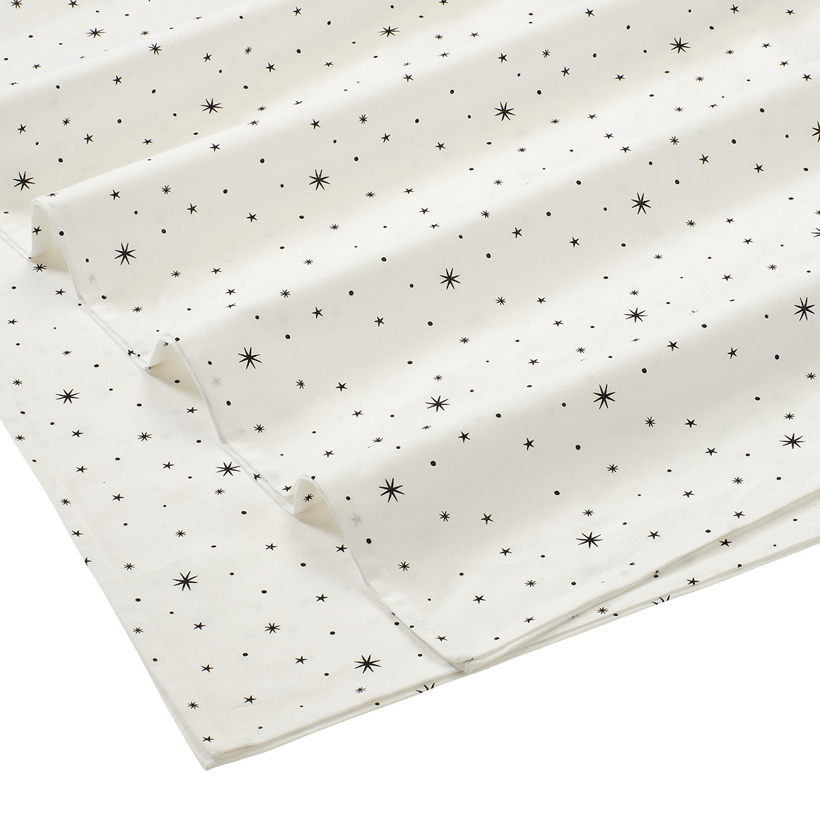 Tischdecke mit Sterne-Allover