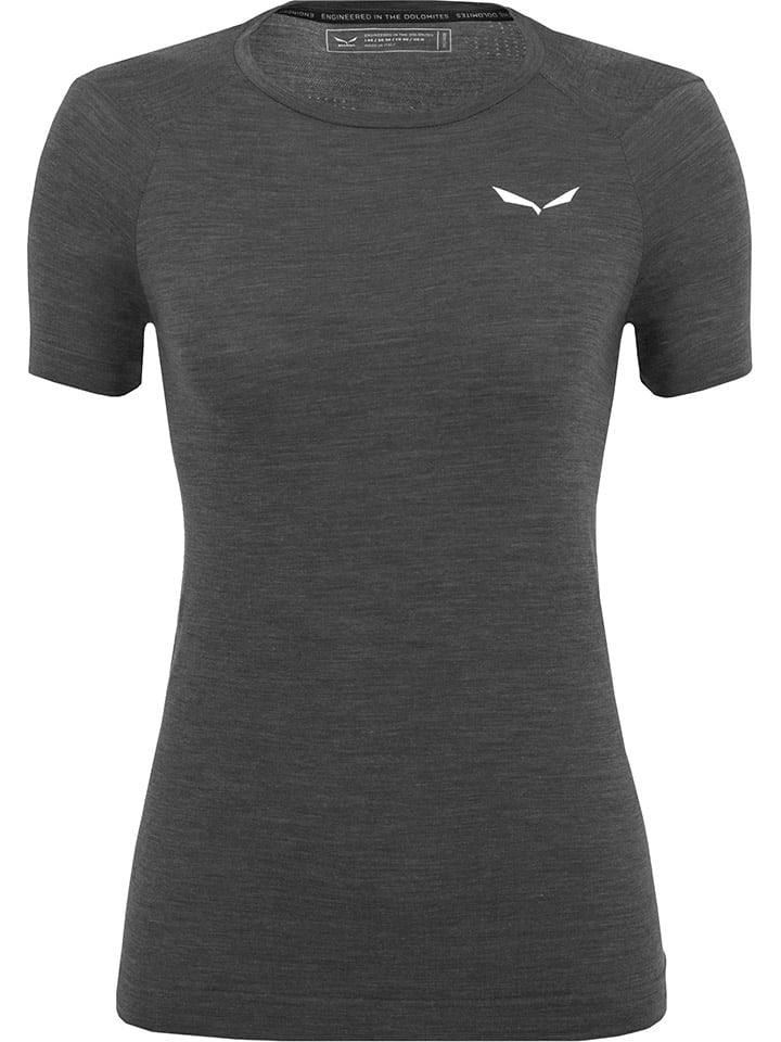 Salewa Funktionsshirt in Anthrazit günstig kaufen
